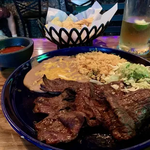 Another terrific Carne Asada steak. Tender and delicious