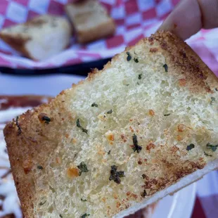 Yummy garlic bread