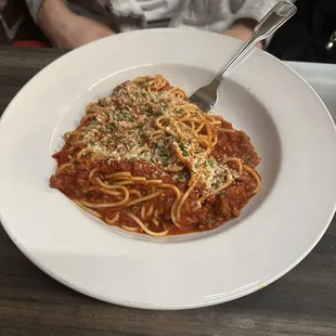 Spaghetti with Meat Sauce