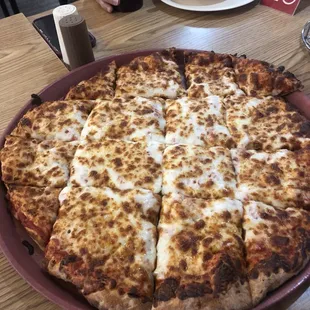 Large cheese pizza