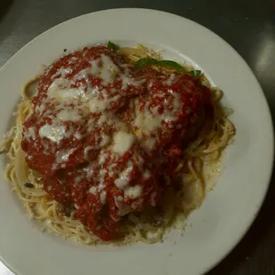 pasta dish, pasta, food