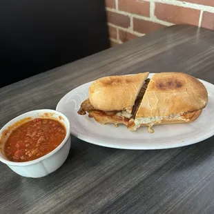 Italian Sausage Sandwich