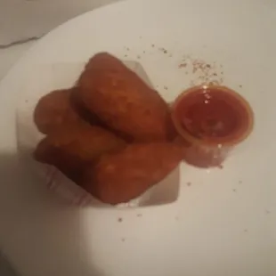 Cream cheese poppers