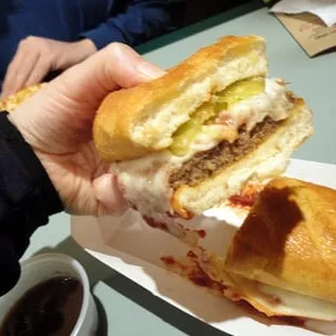 Stromboli Steak Sandwich