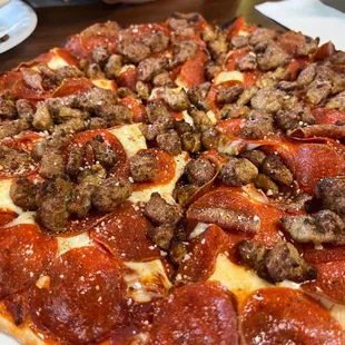 Best sausage I've ever tasted on a pizza
