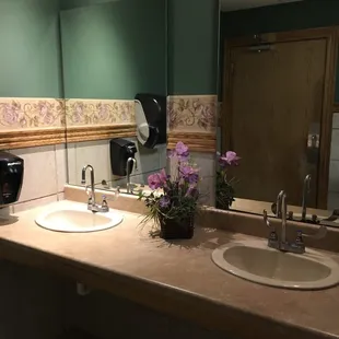 Clean restrooms