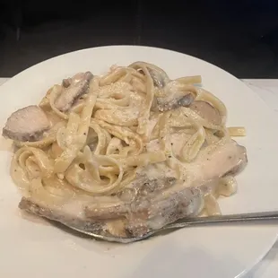 Fettuccine Alfredo - Small with chicken