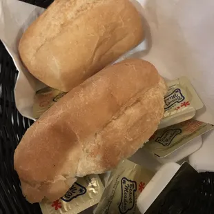 Bread with dinner