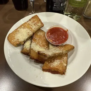 Fried zucchini