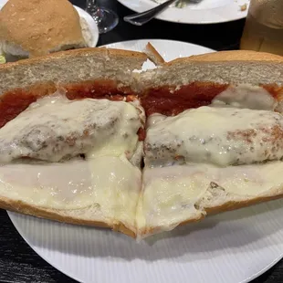 Chicken parm hoagie