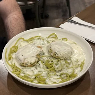Crab Cake Medusa