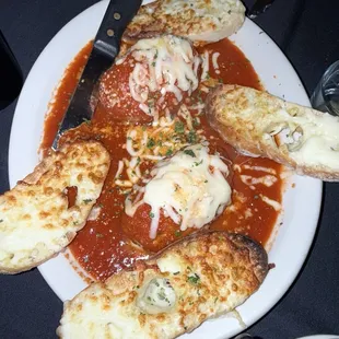 Stuffed meatball