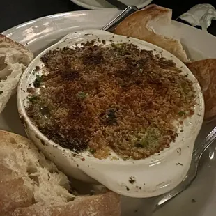 Escargot appetizer