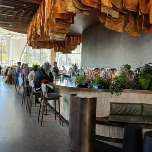 Nothing spared on this bar, including free WIFI with handles to support your shopping bags!!