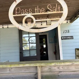 Restaurant entrance
