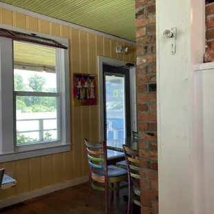 Side door towards the Raw Bar