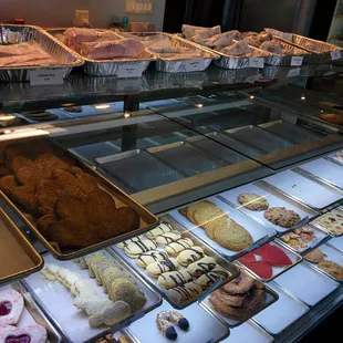 a variety of pastries