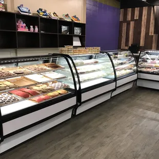 a variety of baked goods