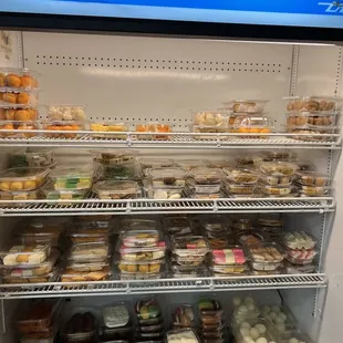 a variety of pastries