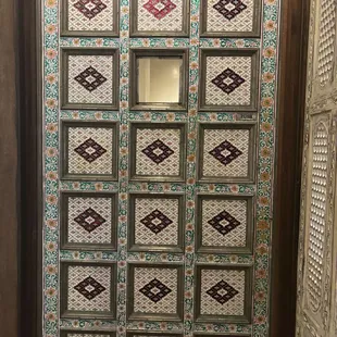 Fancy door!