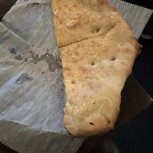 Dry naan.