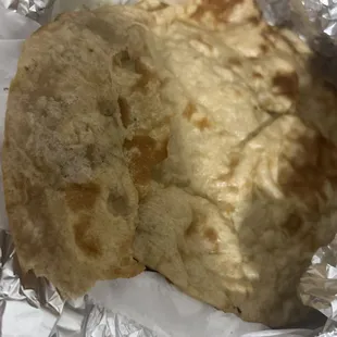 Literally taste like a mouth full of dirt (roti)
