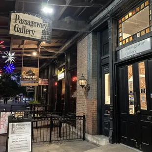 Gallery entrance