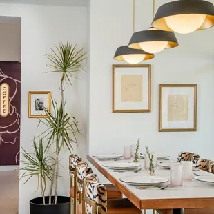 interior, sushi and sashimi