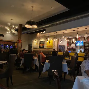 Inside of restaurant