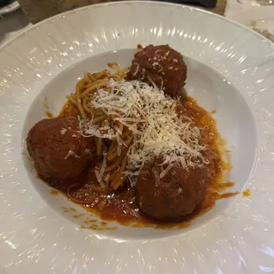 Spaghetti and Meatballs