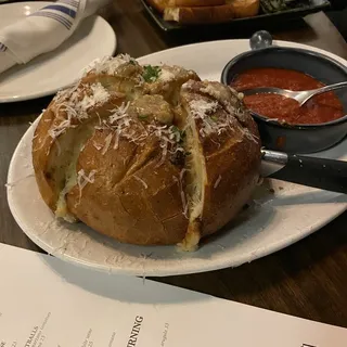 OUR FAMOUS GARLIC BREAD