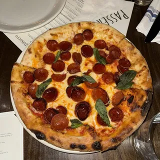 WOOD FIRED PEPPERONI PIZZA