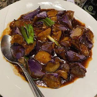 Chinese Eggplant in Garlic Sauce