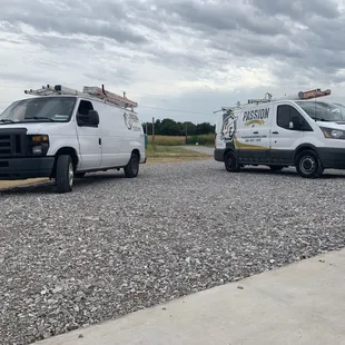 Us on our way to do what we do best! Keep a lookout for our vans around town

405-288-1712