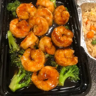 Shrimp Teriyaki Dinner