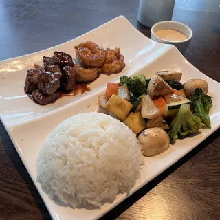Steak & Shrimp Hibachi Lunch Special