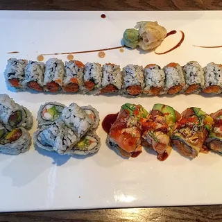 Spicy Crunch Salmon Roll