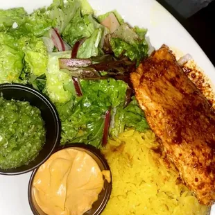 Salmon and rice