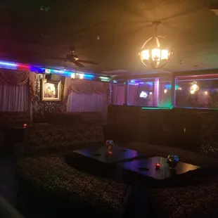 Booths and tables
