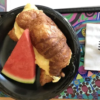 Breakfast croissant