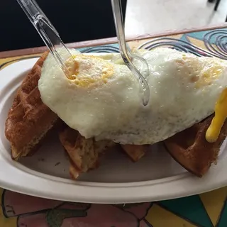 Breakfast waffle