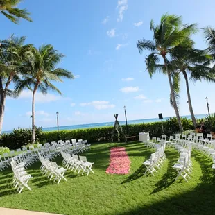 Our "teepee" and petal carpet runner created by Passion Roots