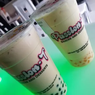 #9 Mango Milk Tea Special Mango Star Jelly