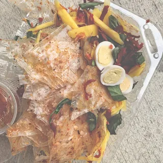 Rice Paper Salad (Banh Trang Tron)