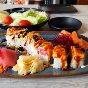 sushi, food, sushi and sashimi, sashimi