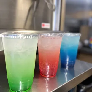 Cool off with one of our Italian Sodas, made with over 12 different flavors!