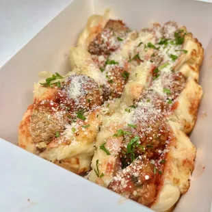 Cheese Knot Meatball Sliders