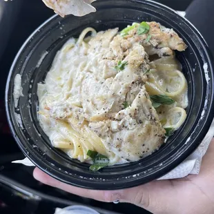 Alfredo with grilled chicken