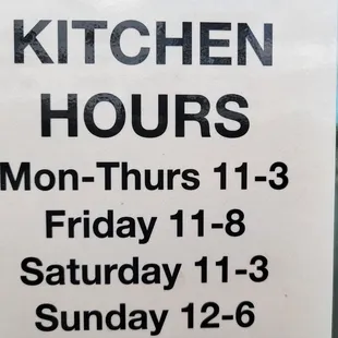 I drove across town to get a hot dish at 4:30 &amp; the kitchen was closed.