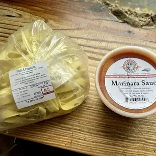 Papperdelle + Marinara